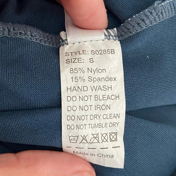 Envya Swimwear off shoulder one piece swimsuit tie dye - Picture 8 of 8